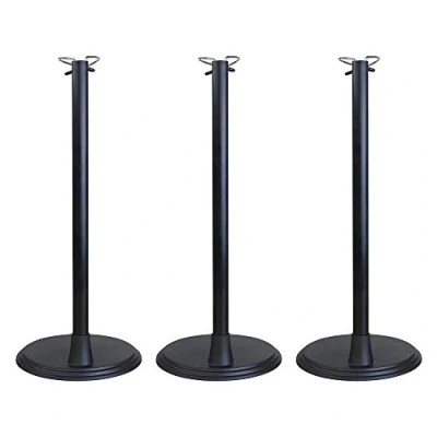 Image of POFET 3pcs Black Adjustable Doll Stand for 8 10 Inch American Dolls and Baby Display Holder