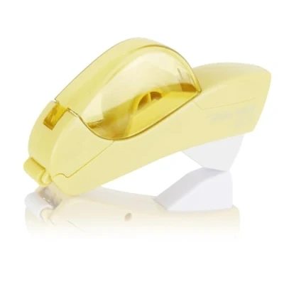 Image of Eagle Automatic Tape Dispenser and Gun with 1 roll 1/2 inch(12mm) 3/4inch （19mm） (Yellow)