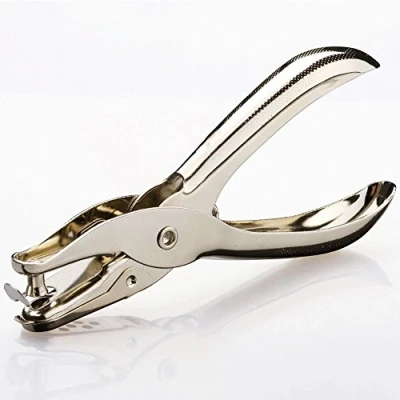 Image of Akozon Single Hand Hole Punch Circle Paper Duty Tool For Crafts Scrapbooking Ticket Marking