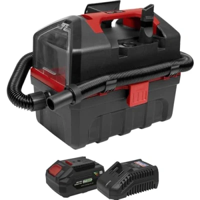 Image of Sealey Cordless Wet and Dry Vacuum Kit 20V 4Ah SV20 Series