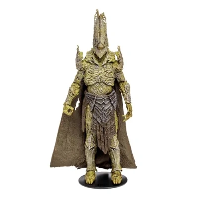 Image of McFarlane Toys DC Multiverse King Kordax 7 Inch Action Figure Incredibly Detailed Brute Conqueror with Ultra Articulation, Trident, and Collectible Art Card