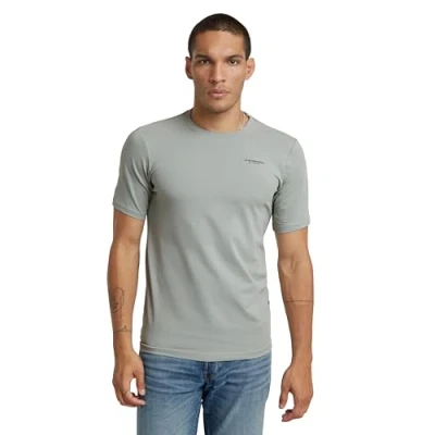 Image of G Star SLIM BASE Basic Tshirt, Men&#039;s, Size: XXL, Wrought iron