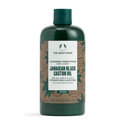 Image of The Body Shop Jamaican Black Castor Oil Cleansing Conditioner, 400ml