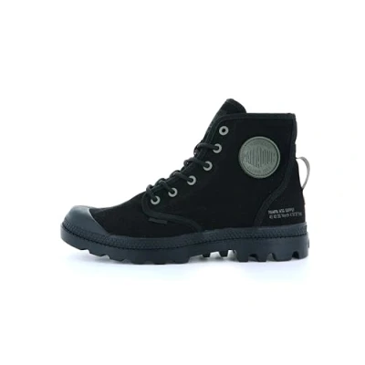 Image of Palladium Pampa HI Supply Unisex Ankle boots, Men&#039;s, Size: 10.5, Black Cotton