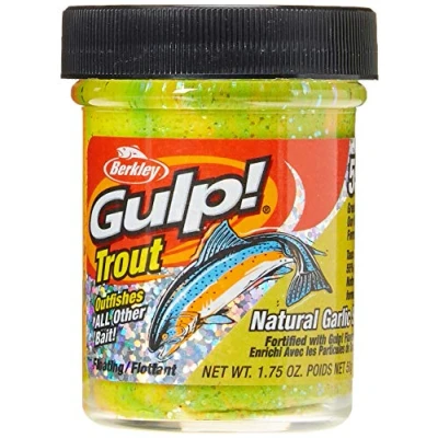Image of Berkley Gulp! Trout Dough Fishing Bait, Rainbow Candy