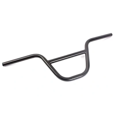 Image of KHEbikes BMX Handlebar, 7.25 Inch, Black, HiTen, 650 mm, Ribbed Clamp, Ideal for 16 and 18 Inch Bikes
