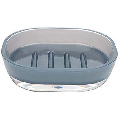 Image of Excelsa Soap Dish, Polystyrol, Grey, 15.7 x 11 4 cm
