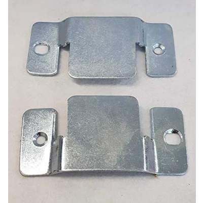 Image of One Pair of Heavy Duty Flush Mount Headboard Hanging Wall Interlocking Brackets FREEPOST