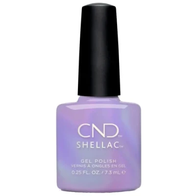 Image of CND Shellac Shade Sense Spring 2023 Collection Live Love Lavender 0.25oz / 7.3ml
