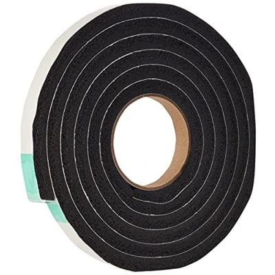 Image of StormGuard 05SR6843053BL 3.05m Rubber Foam Jumbo Draught Excluder Weather Strip Seal Black
