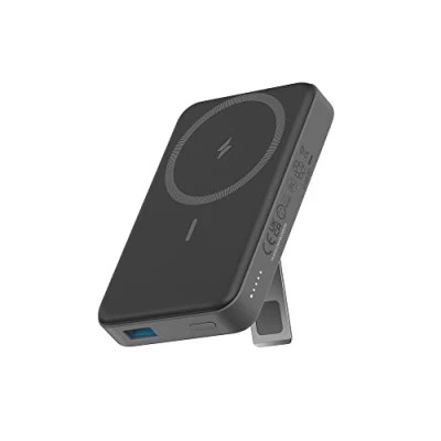 Image of Anker Power Bank, 633 Magnetic Battery, 10,000mAh Foldable Wireless Portable Charger, Only for iPhone 16/16 Plus/16 Pro/16 Pro Max, 15/14/13/12 Series