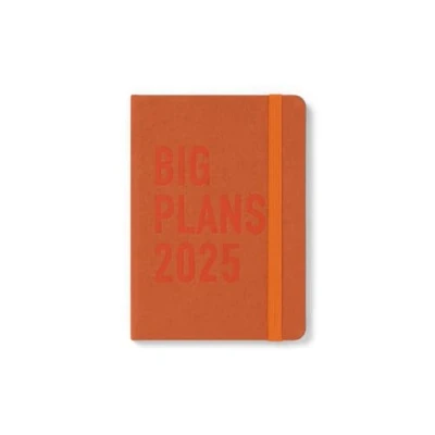 Image of Letts of London Big Plans A6 week to view 2025 diary rust