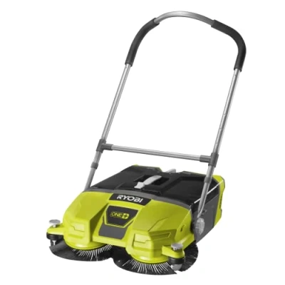 Image of Ryobi R18SW3 0 18V ONE+ Cordless Debris Sweeper (Body Only), 18 V, Green