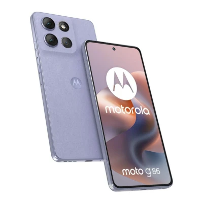 Image of Motorola Moto G86 6.67 Inch 5G MediaTek Dimensity 7300 8GB Ram 256GB Storage Android 15 Spellbound Dark Blue Mobile Phone
