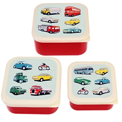 Image of Rex London Road Trip Snack Boxes (Set of 3)