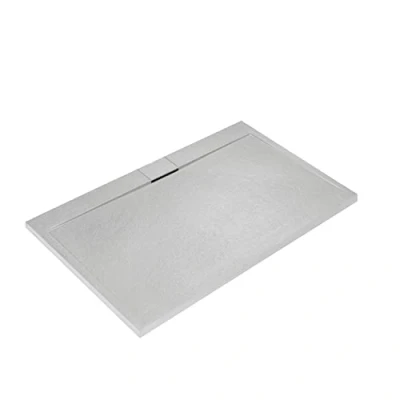 Image of Ideal Standard i.life Ultra Flat S Non Slip Shower Tray 2000 x 900mm Concrete Grey T5243FS