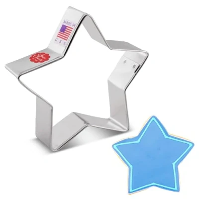 Image of Star Premium Cookie Cutter 8.9 cm, Made in USA by Ann Clark
