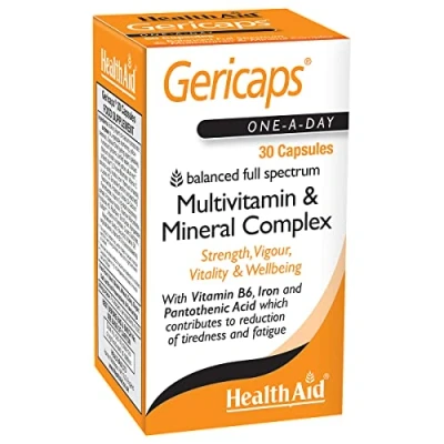 Image of HealthAid Gericaps 30 Capsules