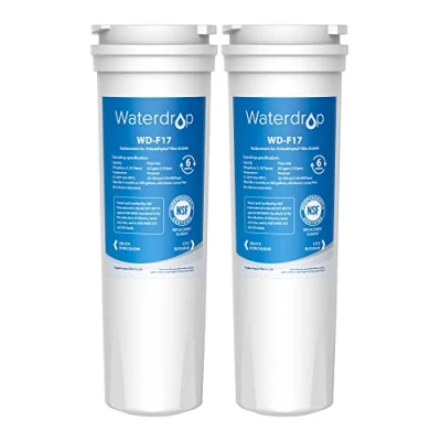 Image of Waterdrop 2 Fridge Water Filter 836848, Replacement for Fisher &amp; Paykel® 836860, RF540ADUSX4