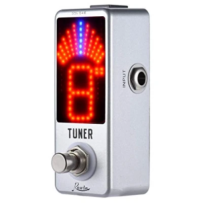 Image of YIWENG tuner,Mini Chromatic Tuner Pedal Effect LED Display True Bypass for Guitar Bass,Guitar