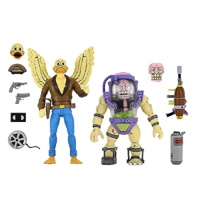 Image of 7&quot; TMNT Cartoon Ace Duck &amp; Mutagen man 2 Pack Figure