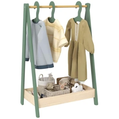 Image of AIYAPLAY Kids Dressing Table Set Make Up with Stool Drawer for Playroom 316 017V81PK