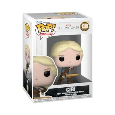 Image of Funko POP! TV: Witcher Ciri With Sword the Collectable Vinyl Figure Gift Idea Official Merchandise Toys for Kids &amp; Adults TV Fans Model Collectors and Display