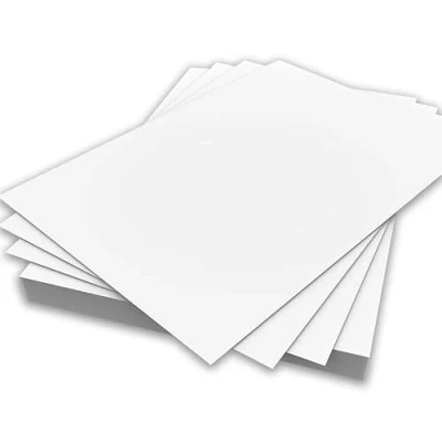 Image of A5 White Colour Card 160gsm Sheets Double Sided Craft Printer Copier Art Crafts School Office Making Printing 148mm x 210mm (A5 100 Sheets)