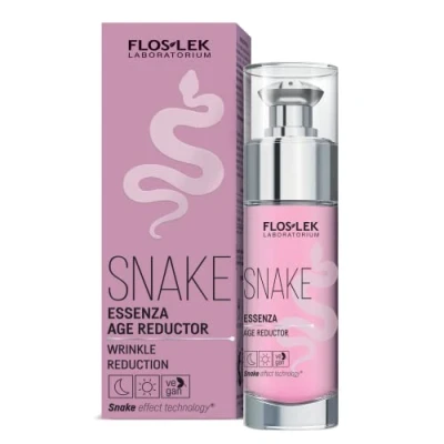 Image of FLOSLEK Age Reducing Anti Wrinkle Day &amp; Night Face Serum with Snake Venom and Peptides 30g Reduces Signs Of Ageing Based on Innovative Neuropeptide Skin Care Expert for all Types
