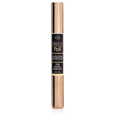 Image of Thermoweb Deco Foil Transfer Sheet, Foil, Rose Gold, 33.020000000000003 x 5.08 cm