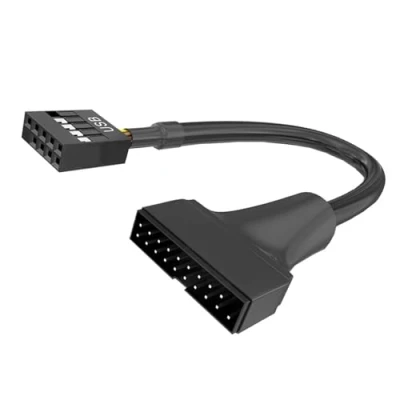 Image of ANMITI 20Pin 19Pin USB3.0 To 9Pin USB 2.0 Male Female Motherboards Cable Adapter Cord Computer Connectors