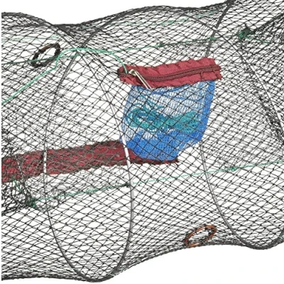 Image of FLADEN Fishing UK Model SHRIMP CRAB CRAYFISH TRAP CYLINDER Deluxe 30cm x 90cm Great For Coastal Waters [32 15602B]