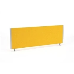 Image of Impulse/Evolve Plus Bench Screen 1200 Senna Yellow Silver Frame