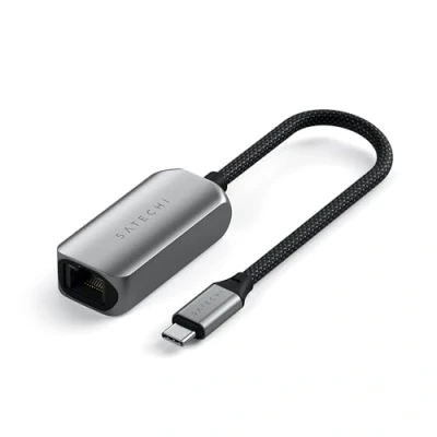 Image of SATECHI USB C 2.5 Gigabit Ethernet Adapter, To Adapter Up Gb For Faster Speed MacBook Pro, Air, iPad iPhone 16 and more devices