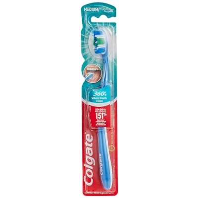 Image of Colgate Toothbrushes 360 Degrees Compact Head Medium