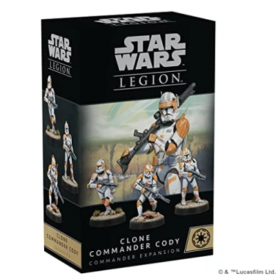 Image of Atomic Mass Games Star Wars Legion: Clone Commander Cody Expansion Miniatures Game Ages 14+ 2 Players 90 Minutes Playing Time