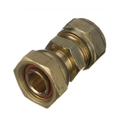 Image of 15mm x 3/4&quot; Compression Straight Tap Connector