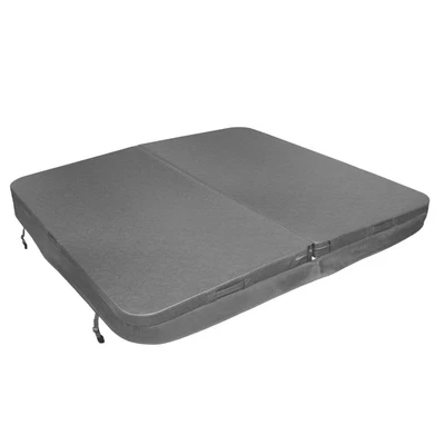Image of MonsterShop 2.1m Hot Tub Spa Cover Grey