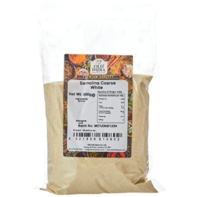 Image of Old India Semolina Coarse White 500g