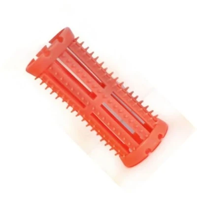 Image of Head Jog Plastic Hair Rollers With Pins Volume For Curling &amp; Styling Hair. Heat Free Salon Styled Heatless Curls Suitable Wet Or Dry Long Short