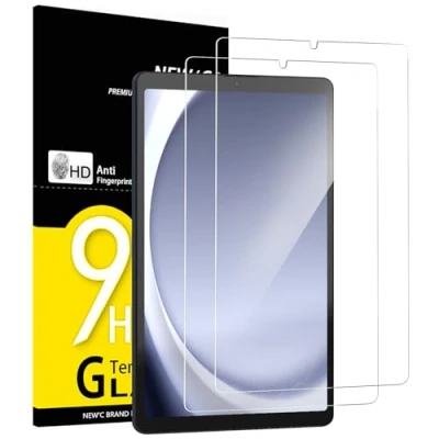 Image of NEW&#039;C 2 Pack Designed forSamsung Galaxy Tab A9 (8.7 inch) Screen Protector Tempered Glass, Bubble Free, Ultra Resistant