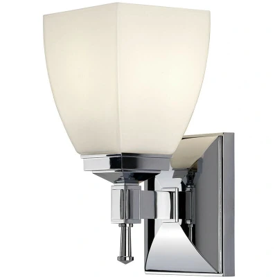 Image of Shirebrook 1 Light Bathroom Wall Chrome IP44, G9