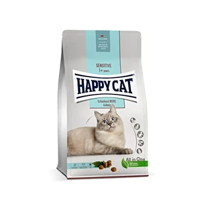 Image of Happy cat 70606 Sensitive Bland Diet Kidney Dry food with poultry that is gentle on the kidneys contents 300 g