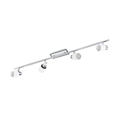 Image of Eglo Lighting Davida 4 Light Spotlight Chrome, White, GU10