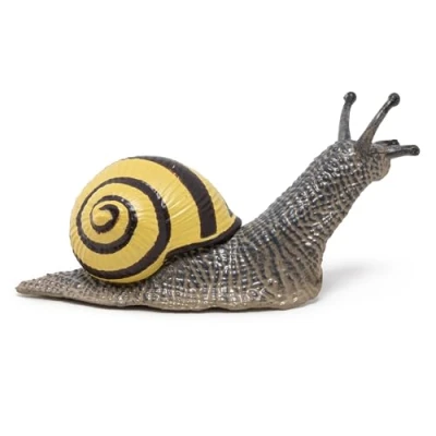 Image of Papo Figurine animal Snail of the Woods, Forest animals, Hand Painted for Children from 3 Years Connecting with Nature and Small Creatures