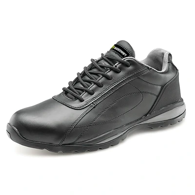 Image of Click Double Density Trainer Shoe Sbp Black UK 6.5 EU 40