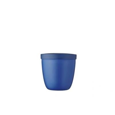 Image of Mepal Snackpot Ellipse Food Container for Storing and Transporting Snacks Suitable Freezer, Microwave &amp; Dishwasher 500 ml Vivid Blue