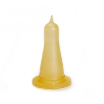 Image of Nettex Non Vac Lamb Teat (Pack of 4) (One Size) (Yellow)