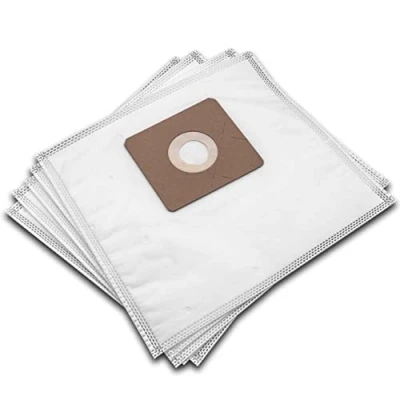 Image of vhbw 10 x Vacuum Cleaner Bags Replacement for Dirt Devil 7010022 Cleaners Microfleece, 26 cm 24 cm, White