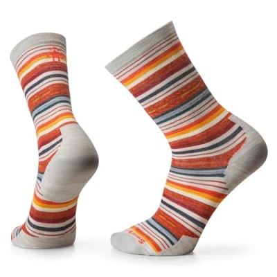 Image of Smartwool Everyday Lifestyle Margarita Crew Socks, BLACK, Small